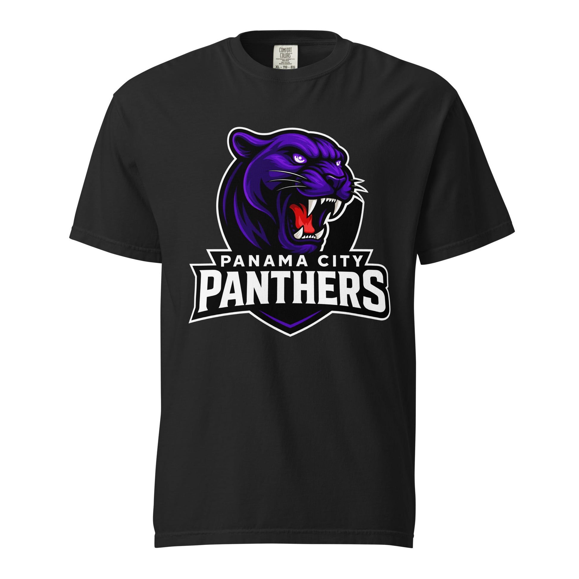Signature | Comfort Colors T-Shirt | Panama City Panthers | Mascot Logo