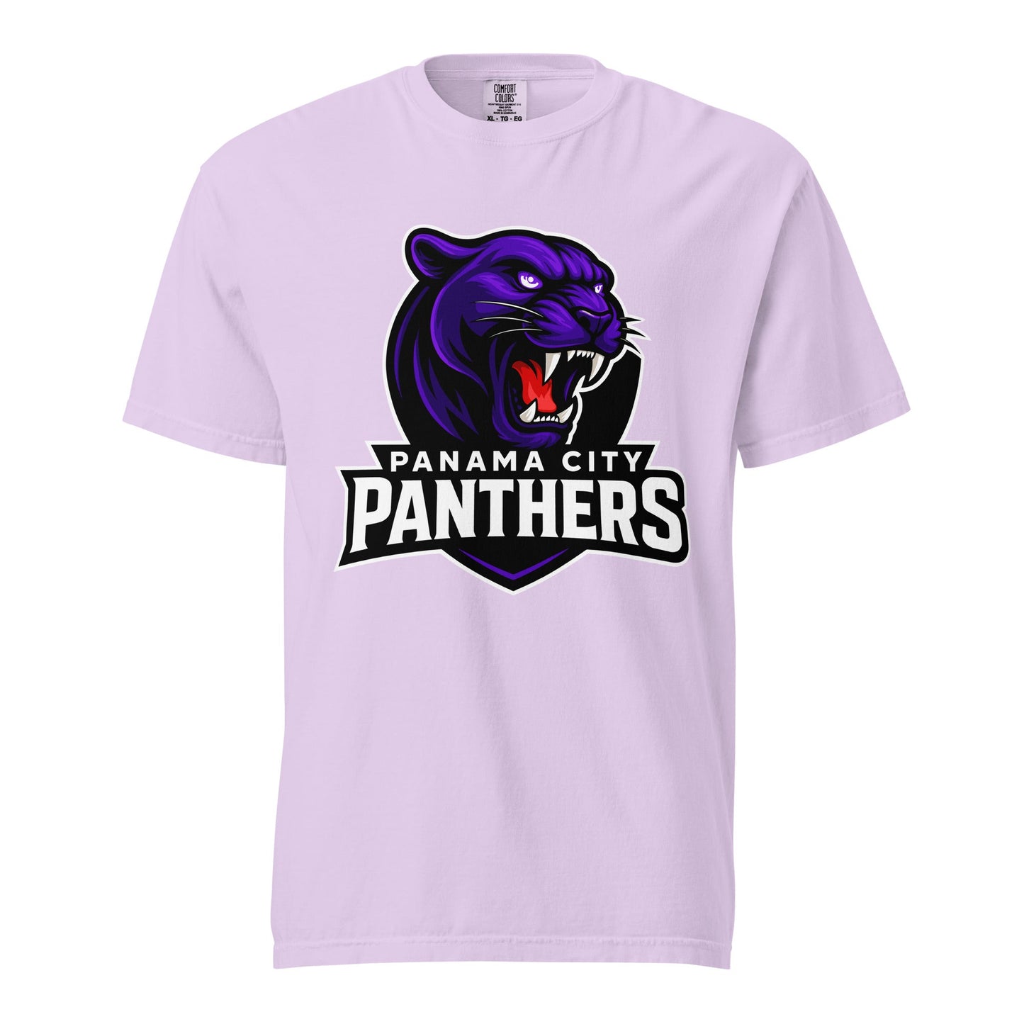 Signature | Comfort Colors T-Shirt | Panama City Panthers | Mascot Logo