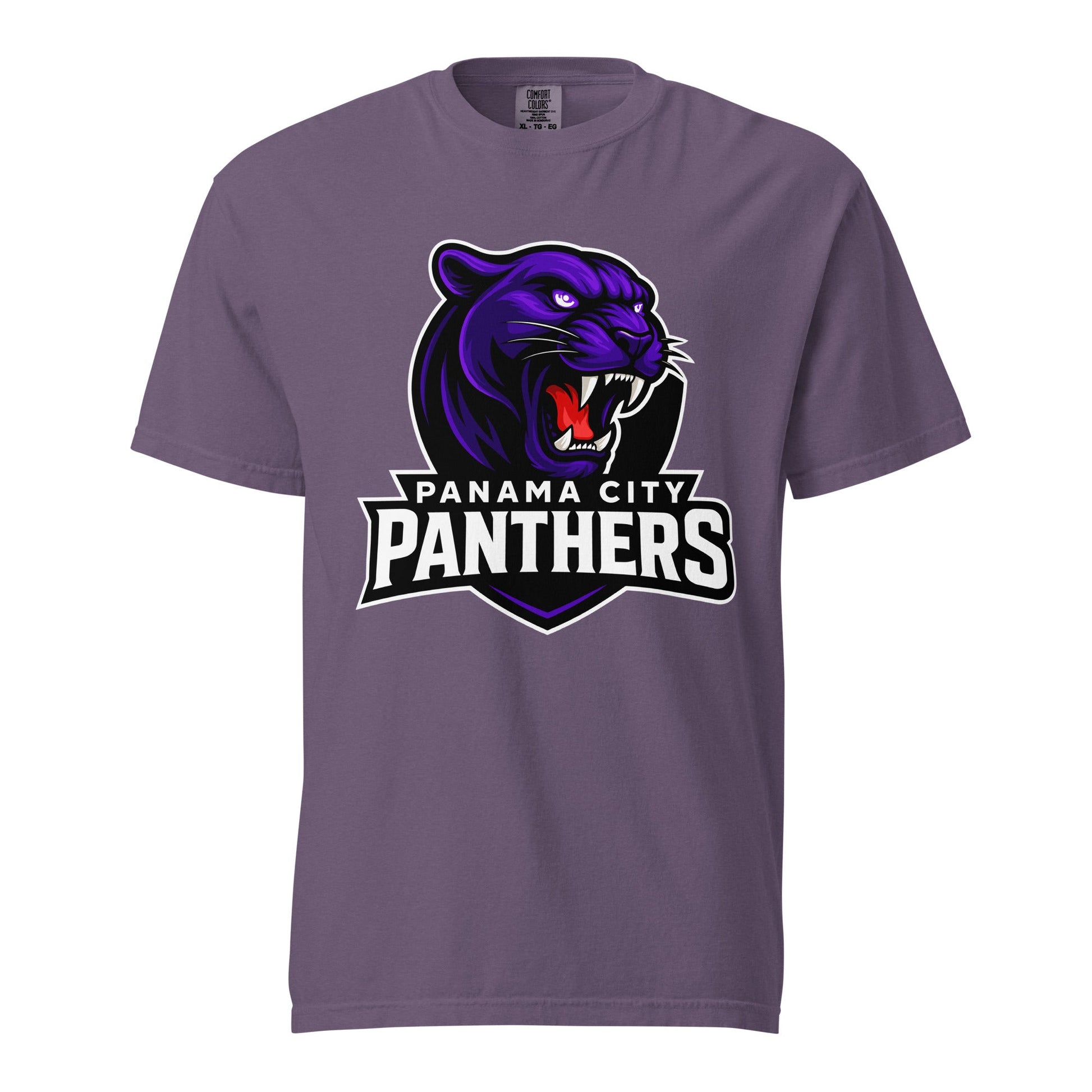 Signature | Comfort Colors T-Shirt | Panama City Panthers | Mascot Logo