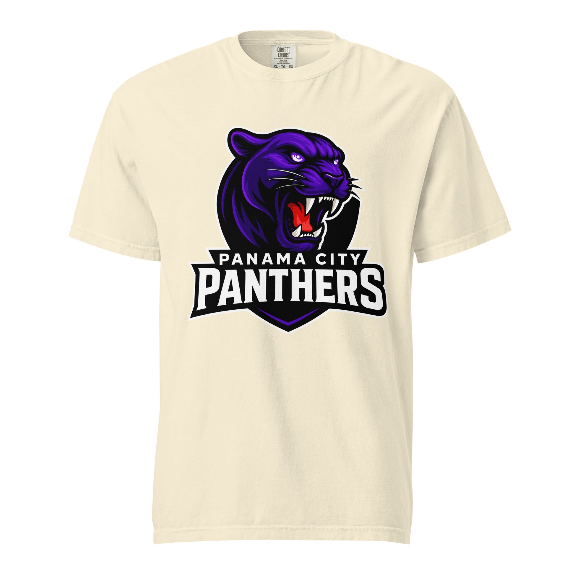 Signature | Comfort Colors T-Shirt | Panama City Panthers | Mascot Logo