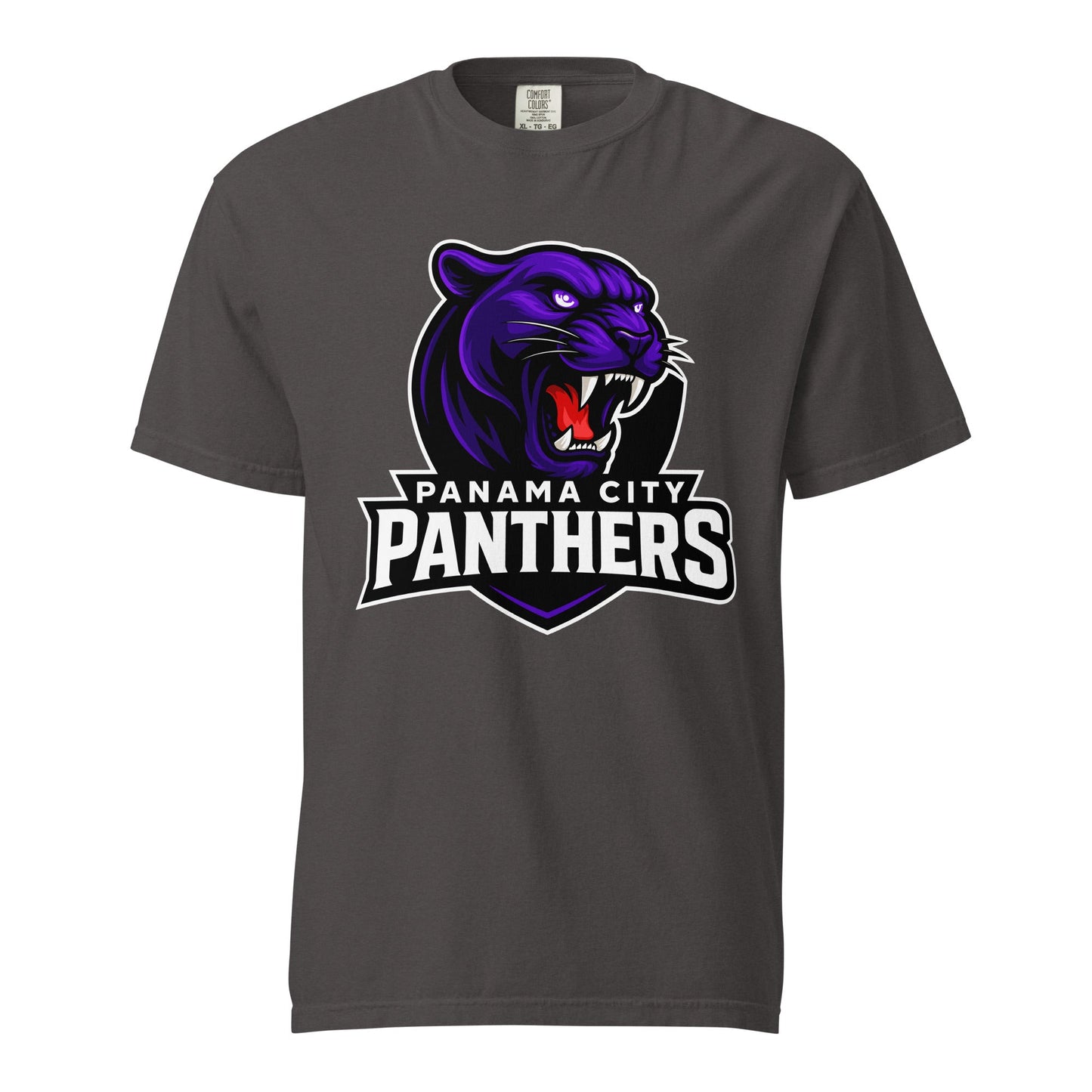 Signature | Comfort Colors T-Shirt | Panama City Panthers | Mascot Logo