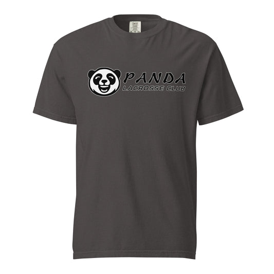 Signature | Comfort Colors T-Shirt | Panda Lacrosse Club | Crest Logo