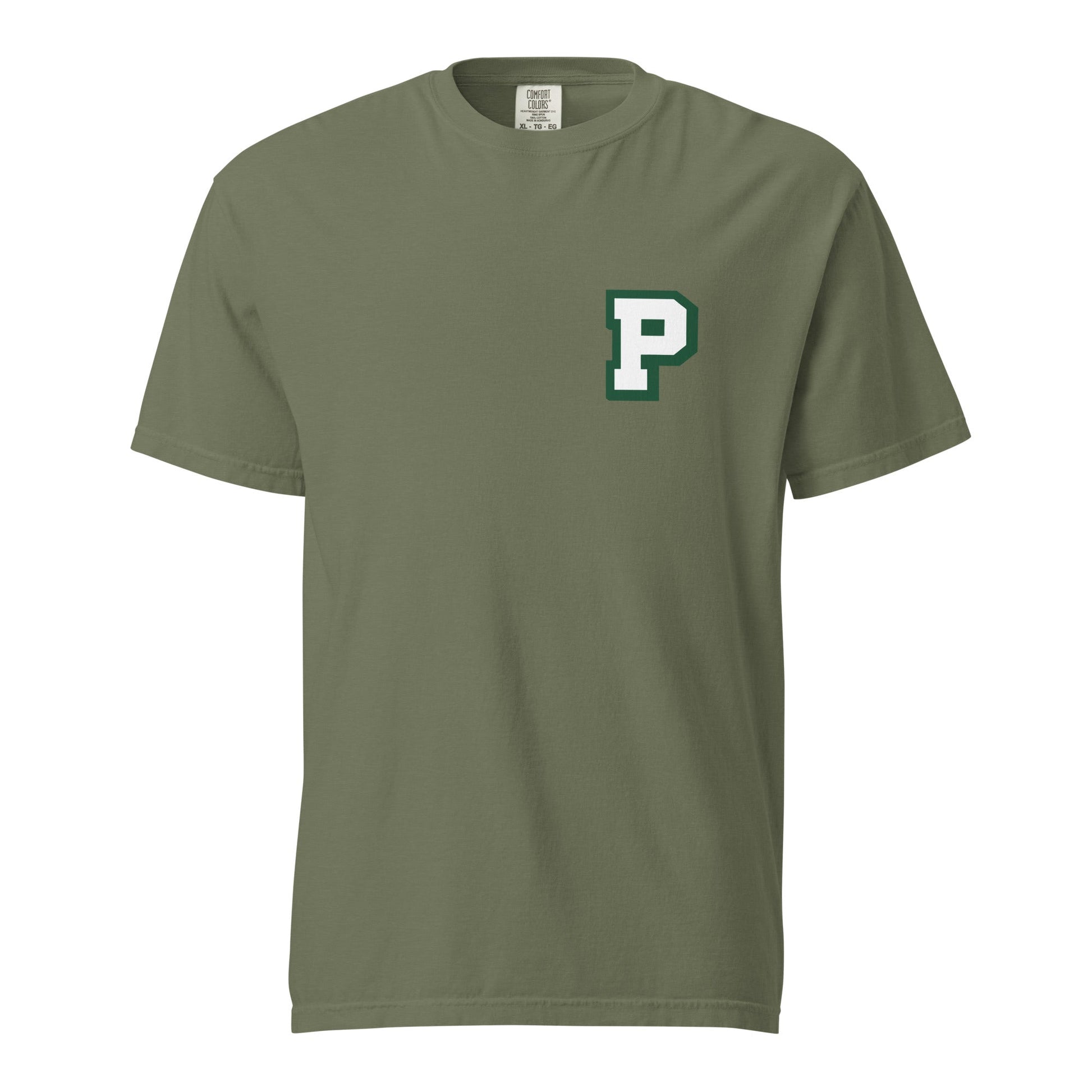 Signature | Comfort Colors T-Shirt | Pentucket Youth Football and Cheer | Mark Logo