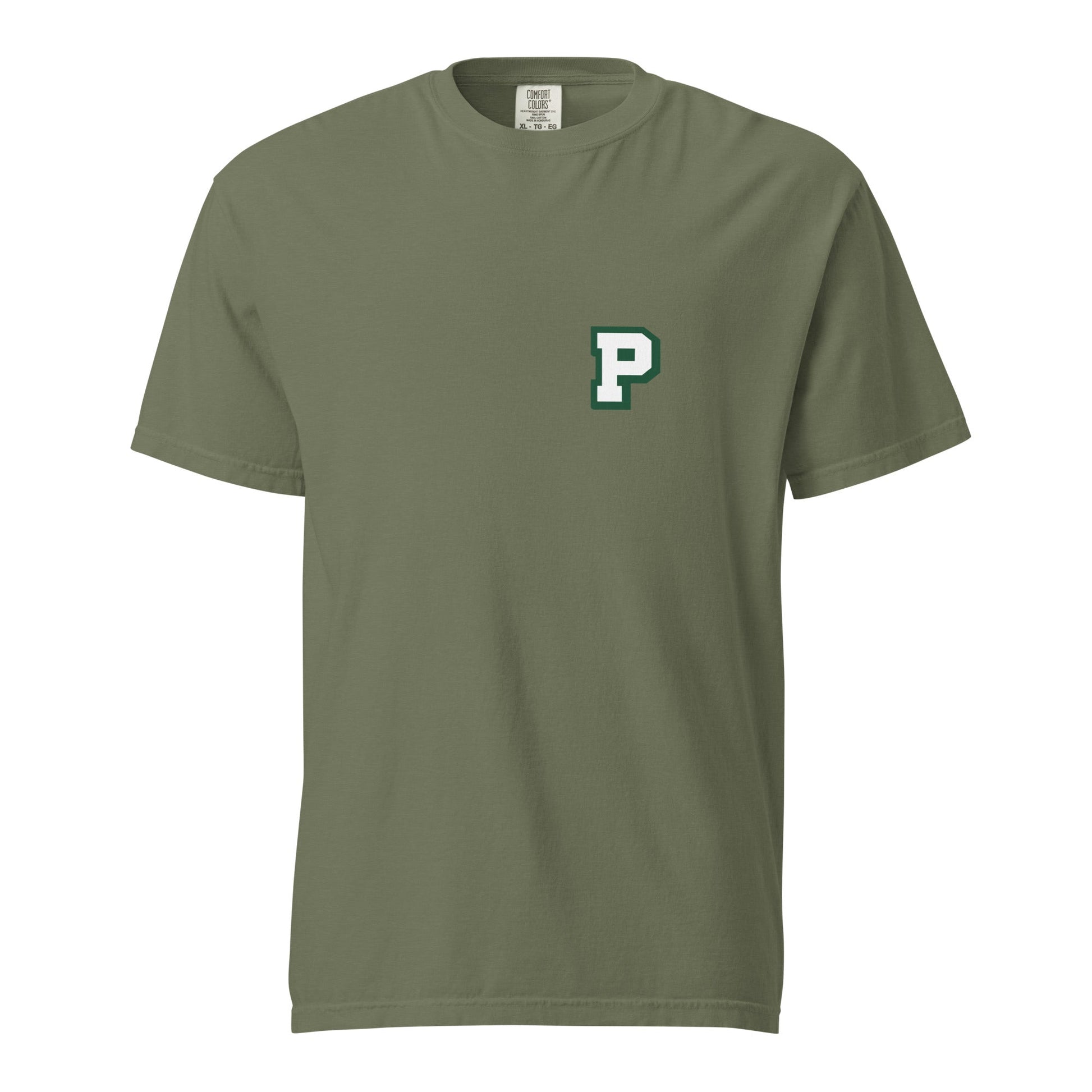 Signature | Comfort Colors T-Shirt | Pentucket Youth Football and Cheer | Mark Logo