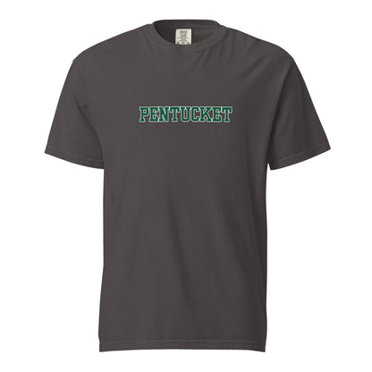Signature | Comfort Colors T-Shirt | Pentucket Youth Football and Cheer | Script Logo