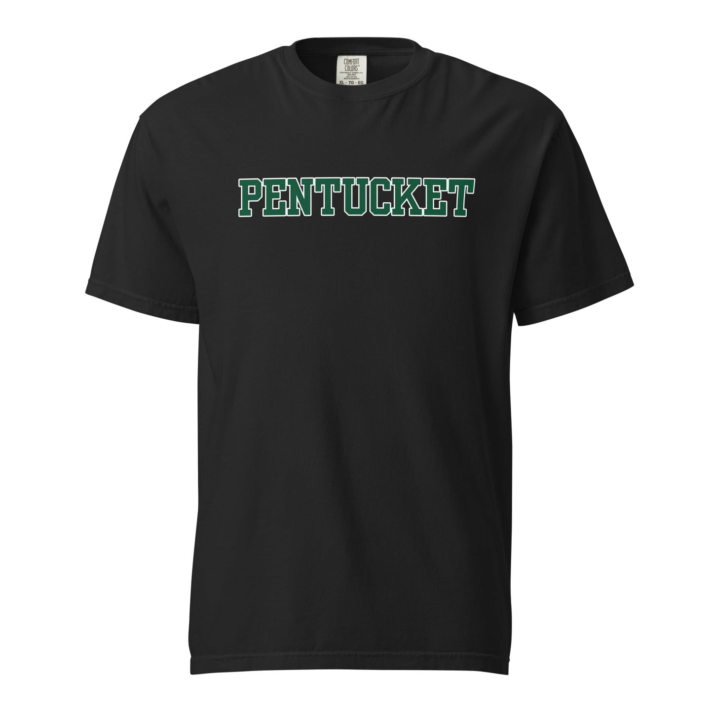 Signature | Comfort Colors T-Shirt | Pentucket Youth Football and Cheer | Script Logo