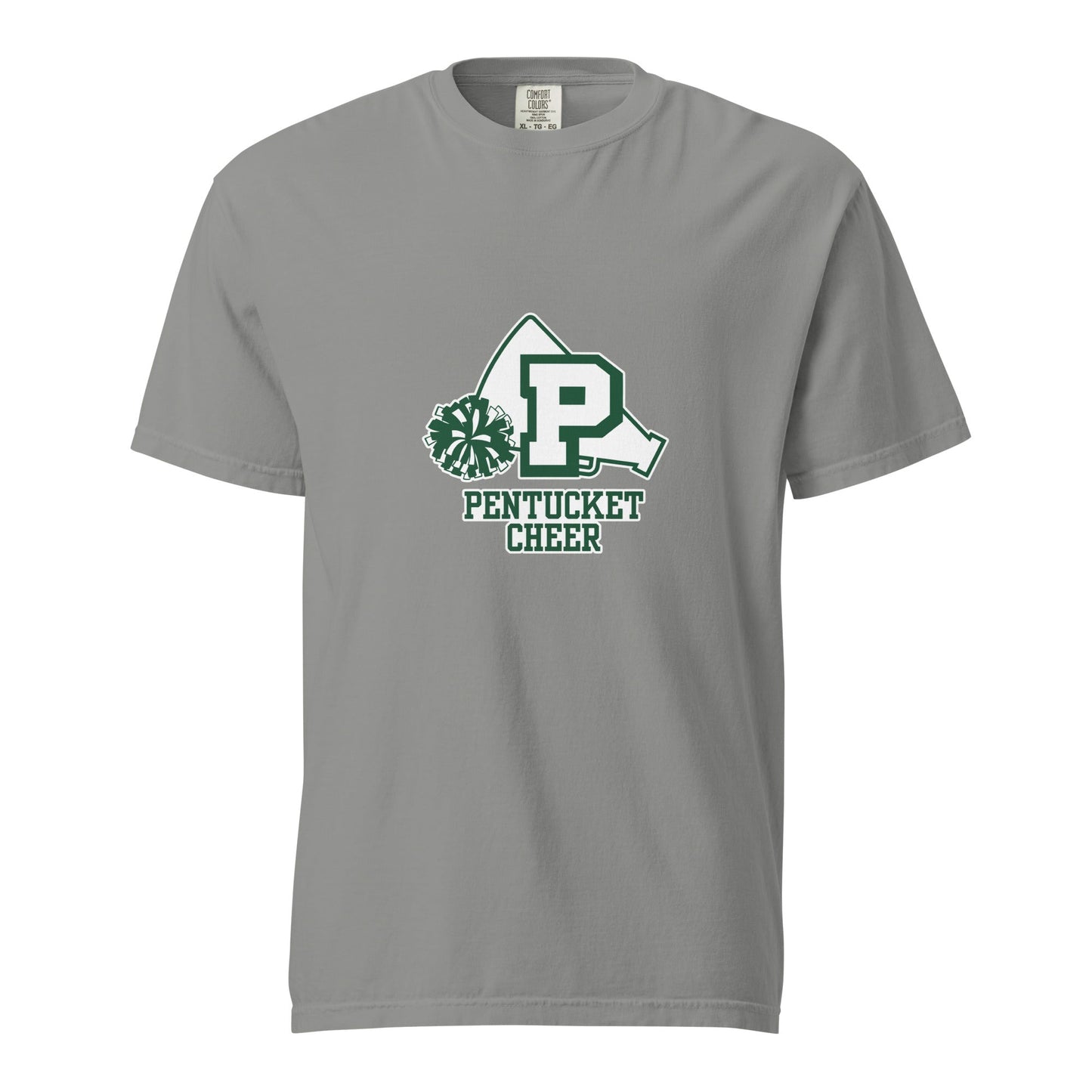 Signature | Comfort Colors T-Shirt | Pentucket Youth Football and Cheer | Sideline Vanguard Logo
