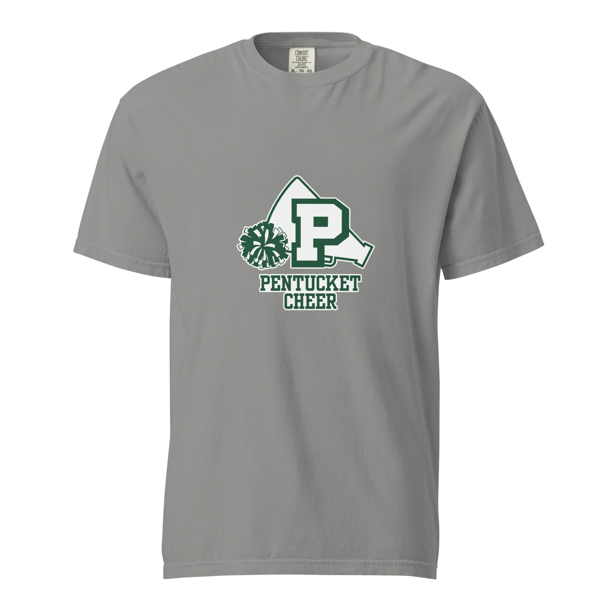 Signature | Comfort Colors T-Shirt | Pentucket Youth Football and Cheer | Sideline Vanguard Logo