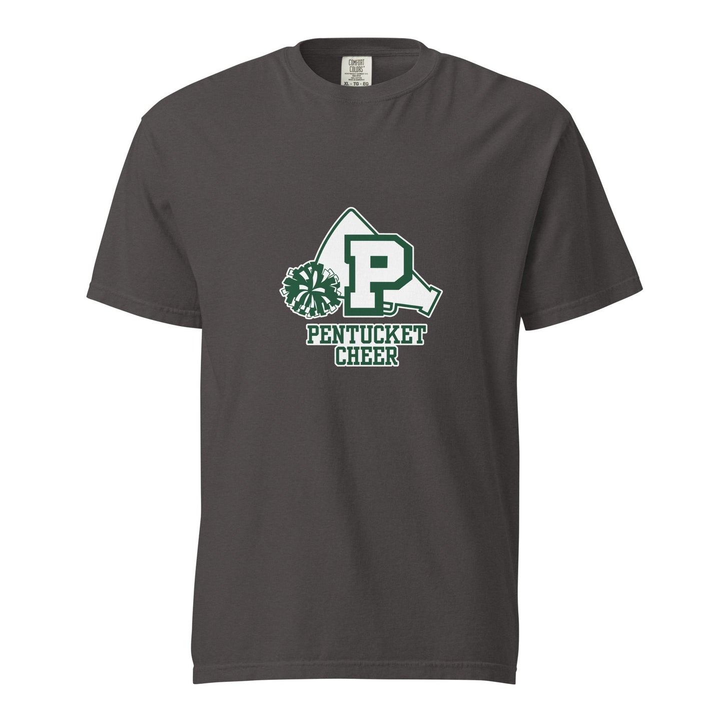 Signature | Comfort Colors T-Shirt | Pentucket Youth Football and Cheer | Sideline Vanguard Logo