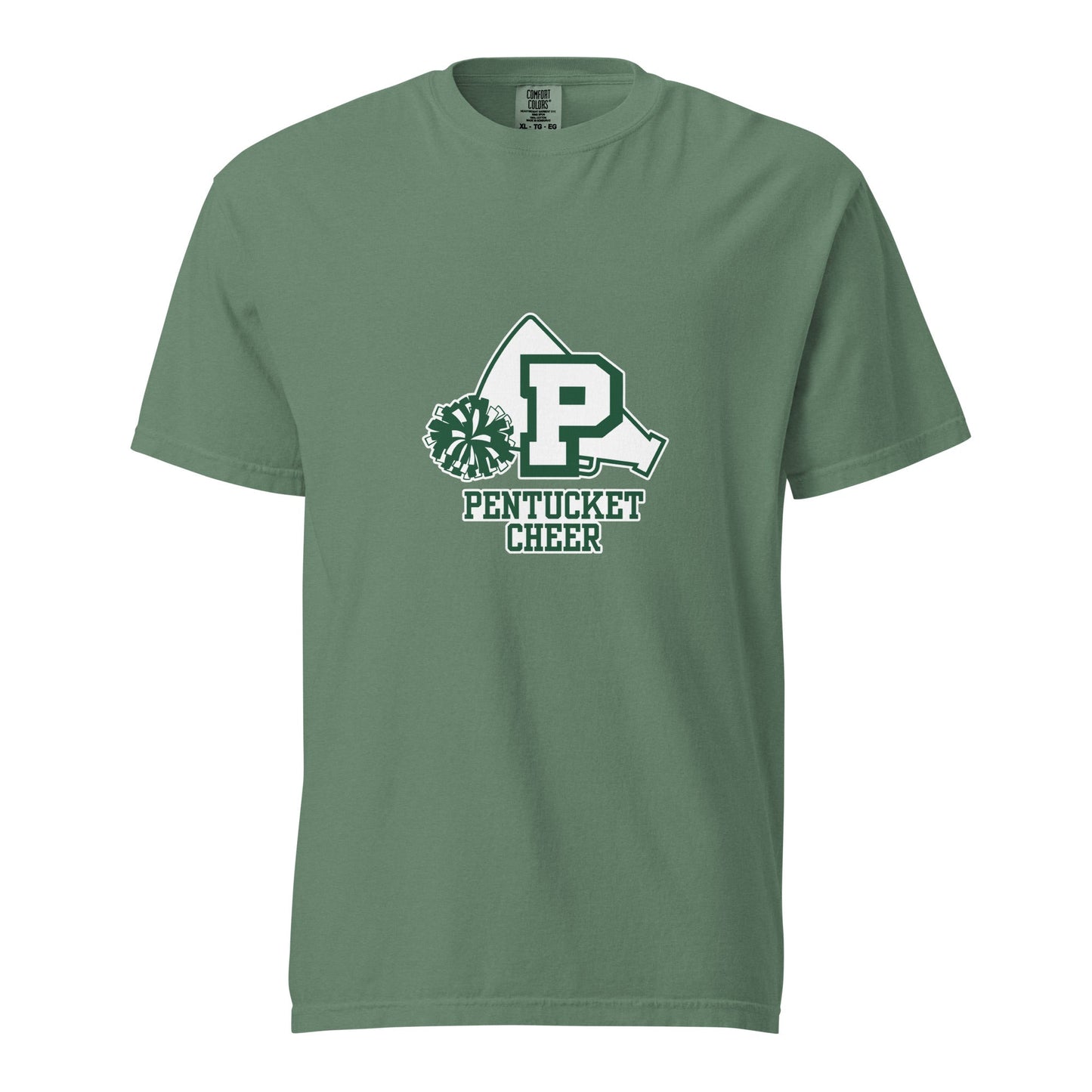 Signature | Comfort Colors T-Shirt | Pentucket Youth Football and Cheer | Sideline Vanguard Logo