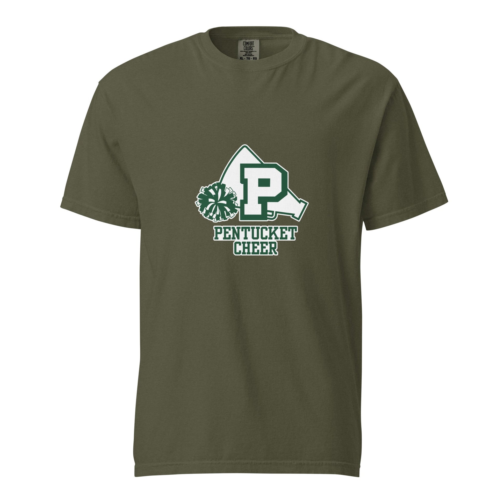 Signature | Comfort Colors T-Shirt | Pentucket Youth Football and Cheer | Sideline Vanguard Logo