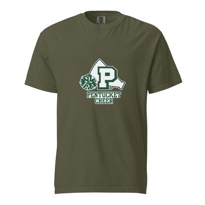 Signature | Comfort Colors T-Shirt | Pentucket Youth Football and Cheer | Sideline Vanguard Logo