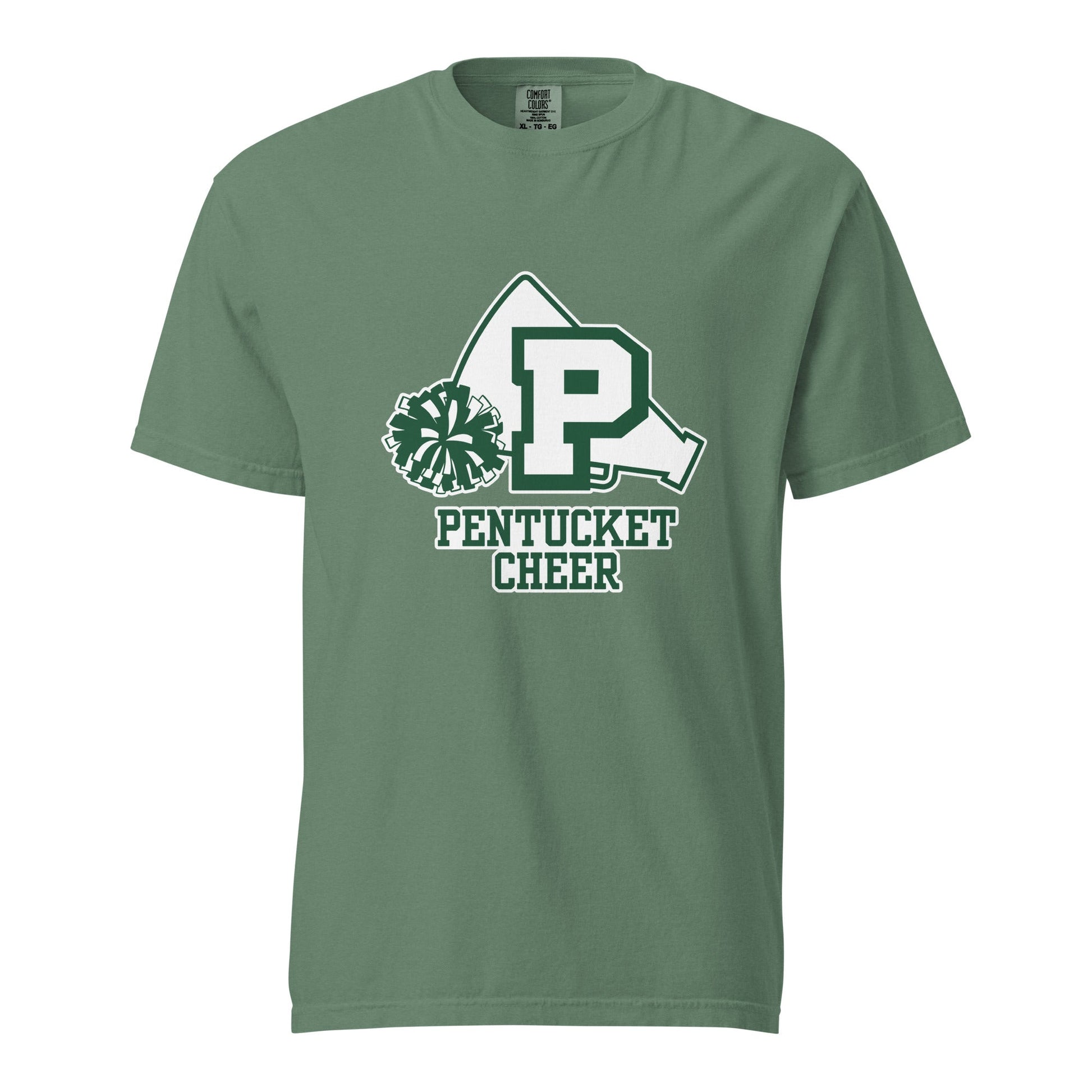 Signature | Comfort Colors T-Shirt | Pentucket Youth Football and Cheer | Sideline Vanguard Logo