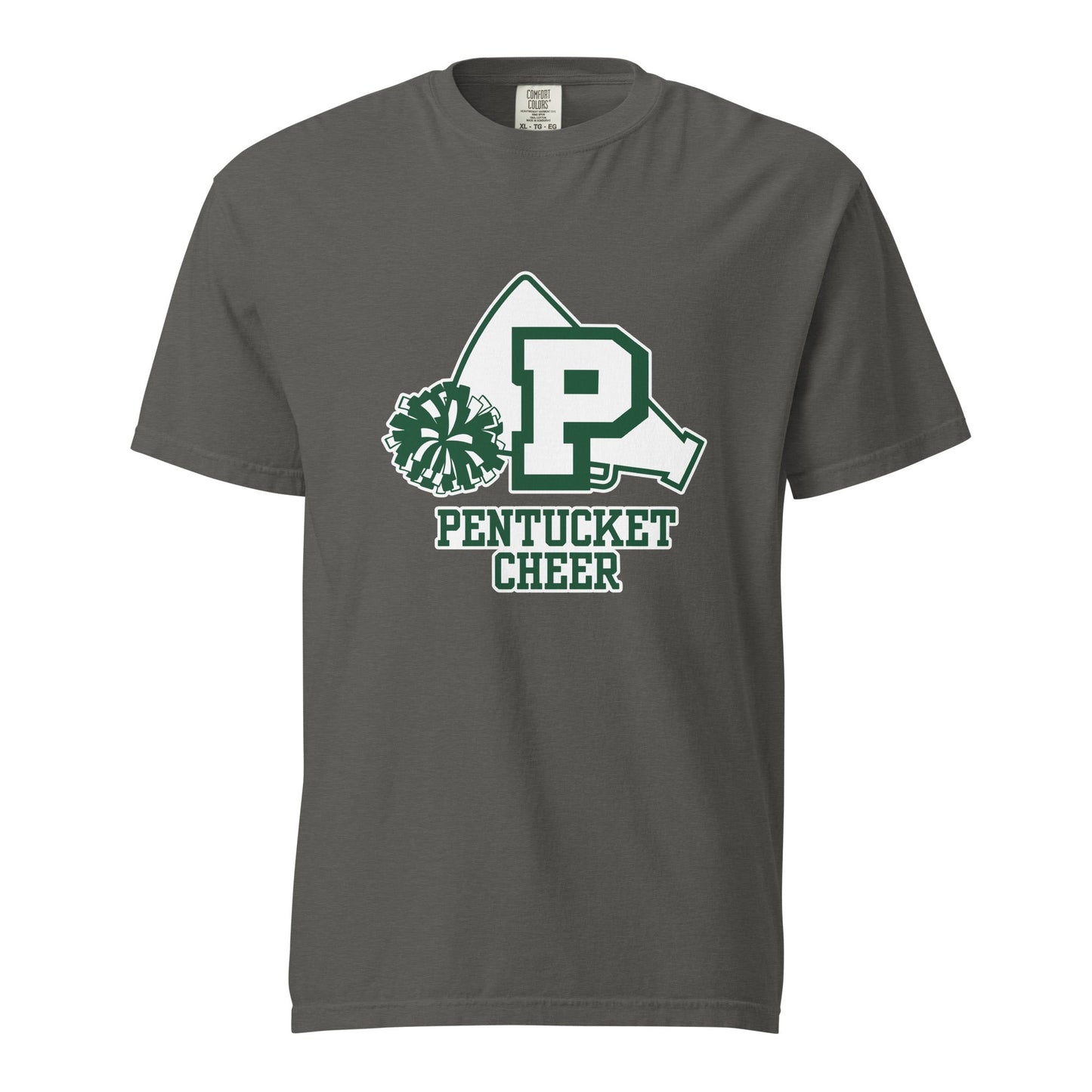 Signature | Comfort Colors T-Shirt | Pentucket Youth Football and Cheer | Sideline Vanguard Logo