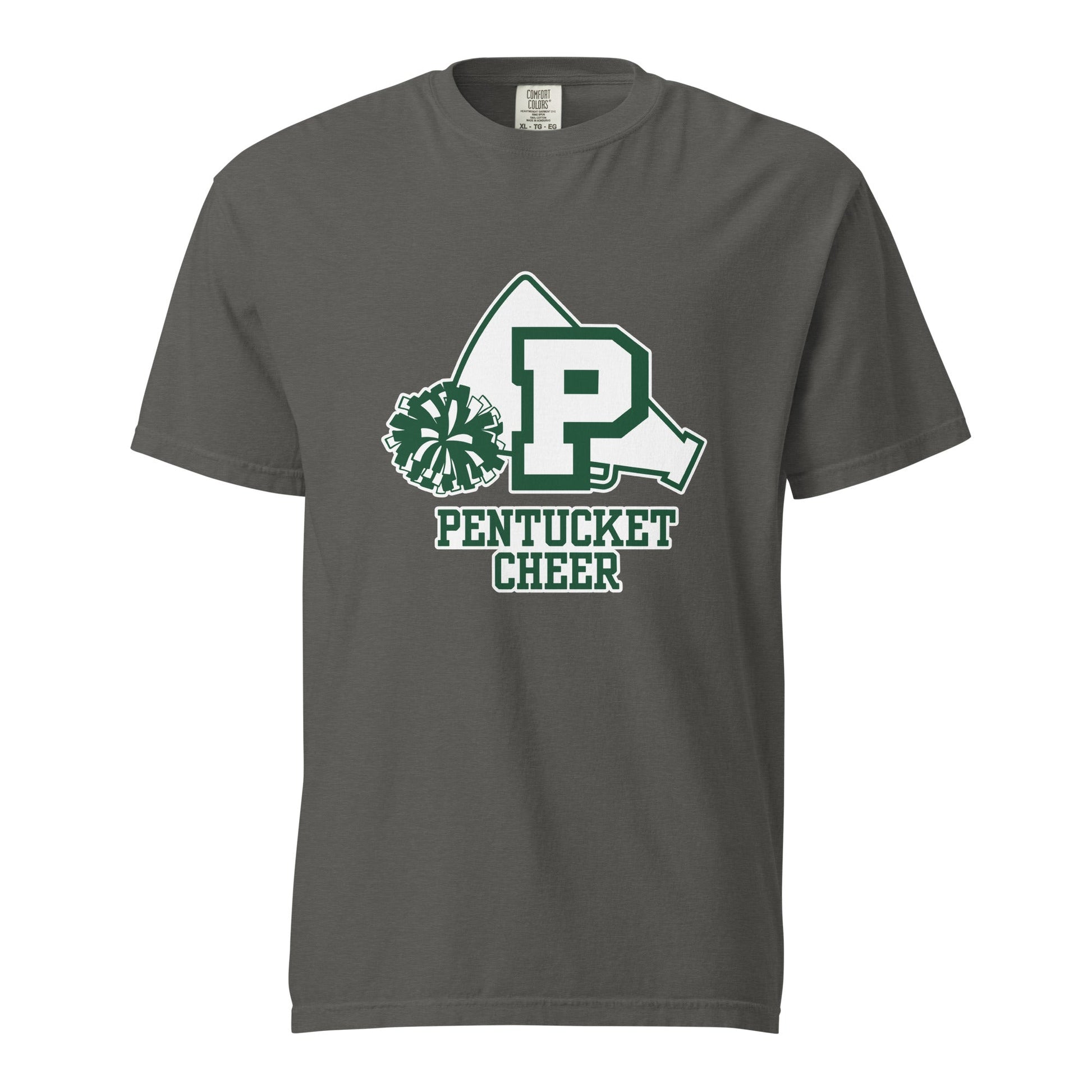 Signature | Comfort Colors T-Shirt | Pentucket Youth Football and Cheer | Sideline Vanguard Logo