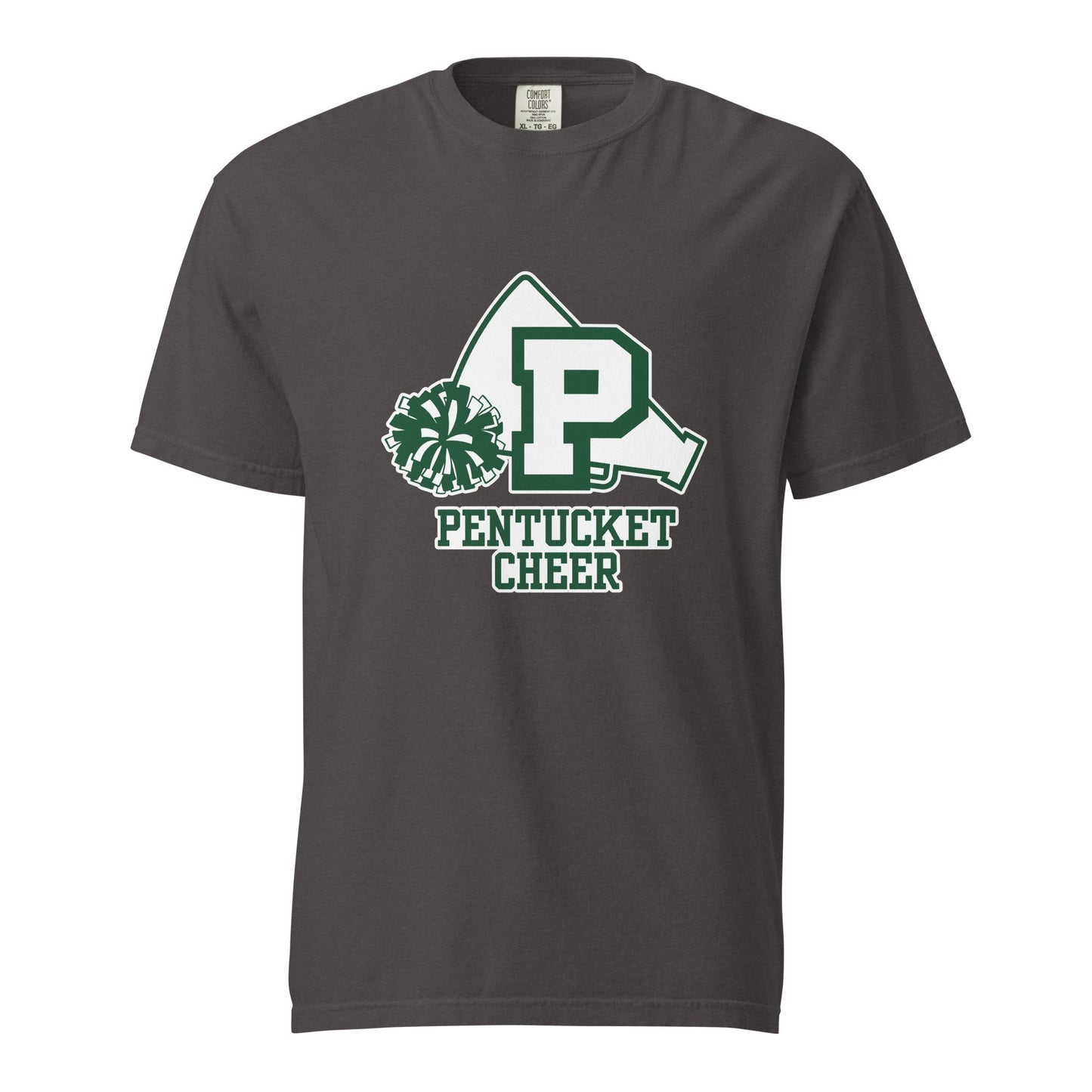 Signature | Comfort Colors T-Shirt | Pentucket Youth Football and Cheer | Sideline Vanguard Logo