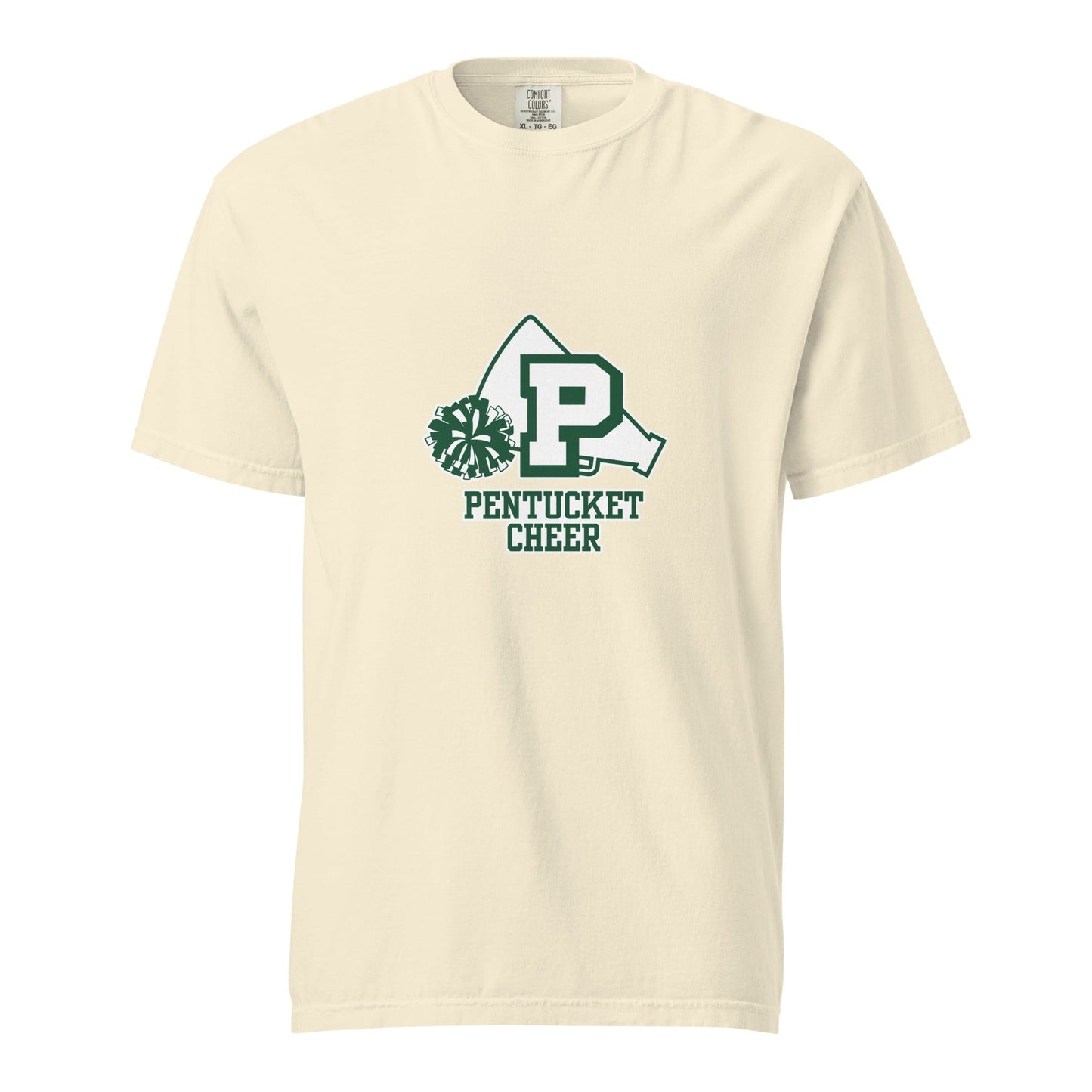 Signature | Comfort Colors T-Shirt | Pentucket Youth Football and Cheer | Sideline Vanguard Logo