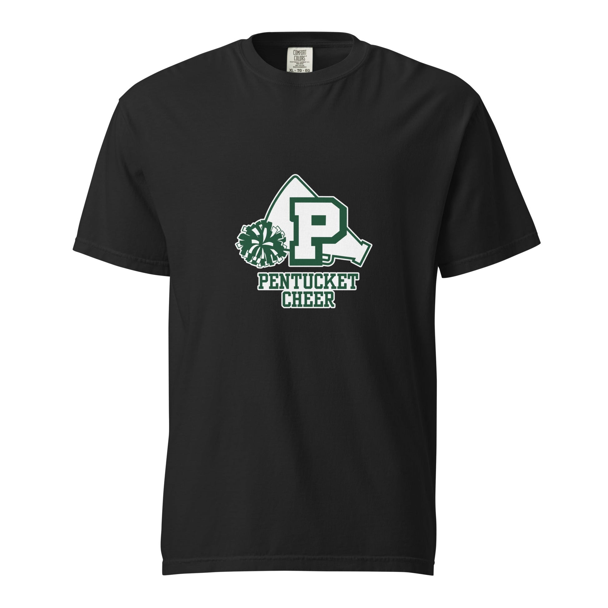 Signature | Comfort Colors T-Shirt | Pentucket Youth Football and Cheer | Sideline Vanguard Logo