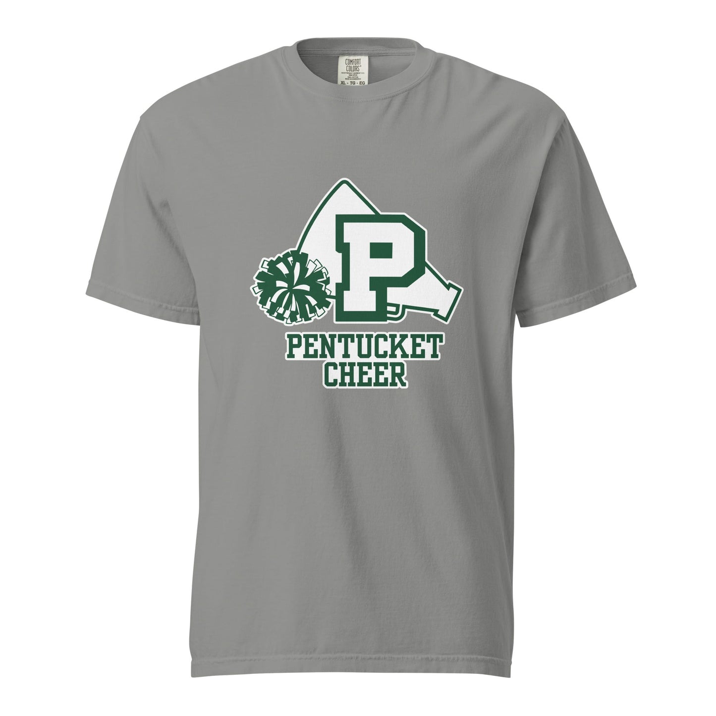 Signature | Comfort Colors T-Shirt | Pentucket Youth Football and Cheer | Sideline Vanguard Logo
