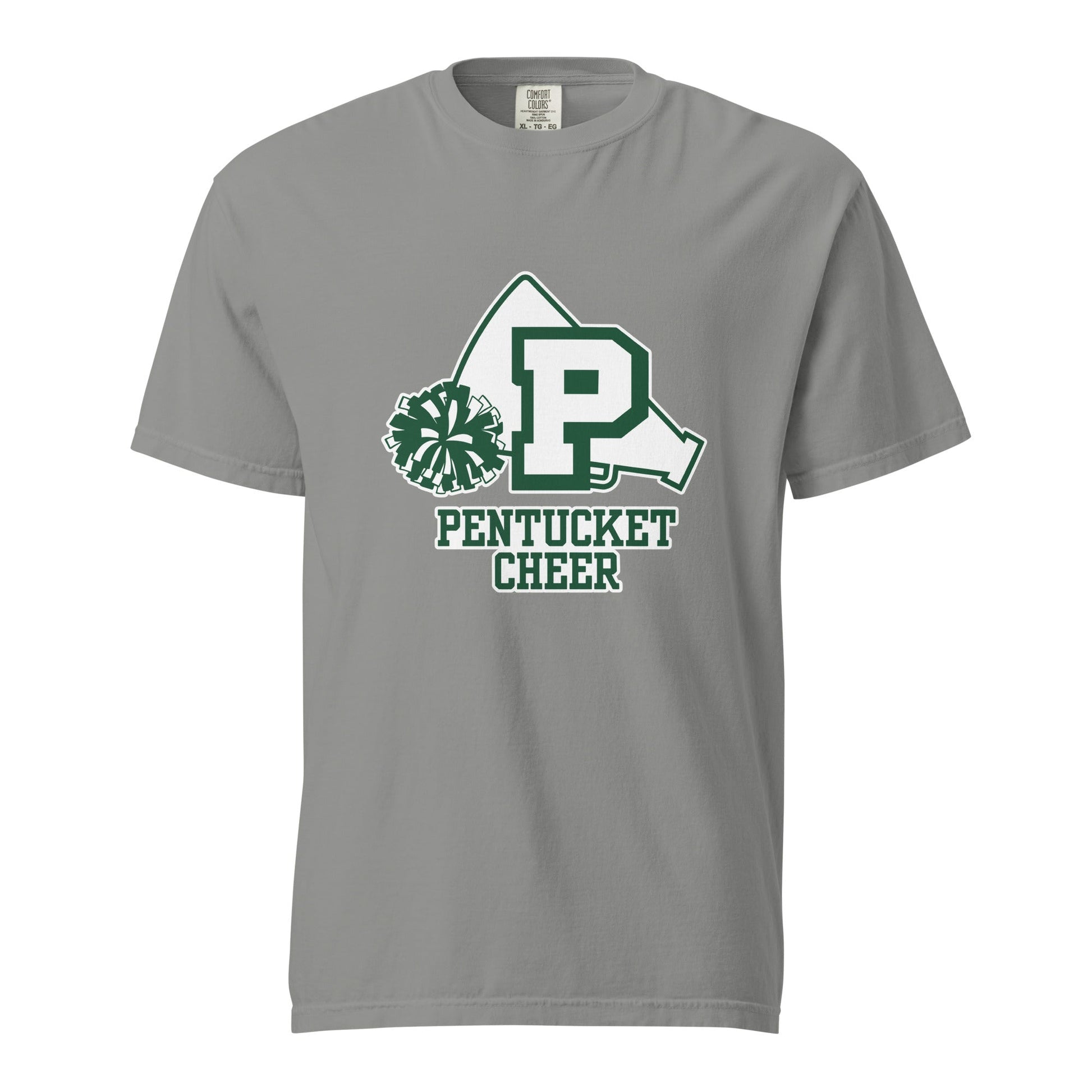 Signature | Comfort Colors T-Shirt | Pentucket Youth Football and Cheer | Sideline Vanguard Logo