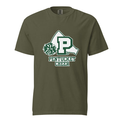 Signature | Comfort Colors T-Shirt | Pentucket Youth Football and Cheer | Sideline Vanguard Logo