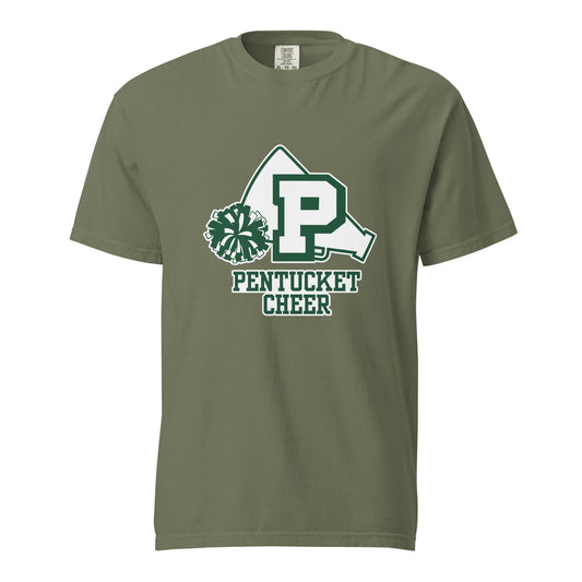Signature | Comfort Colors T-Shirt | Pentucket Youth Football and Cheer | Sideline Vanguard Logo