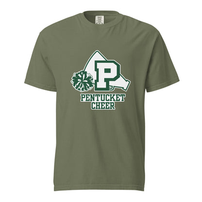Signature | Comfort Colors T-Shirt | Pentucket Youth Football and Cheer | Sideline Vanguard Logo