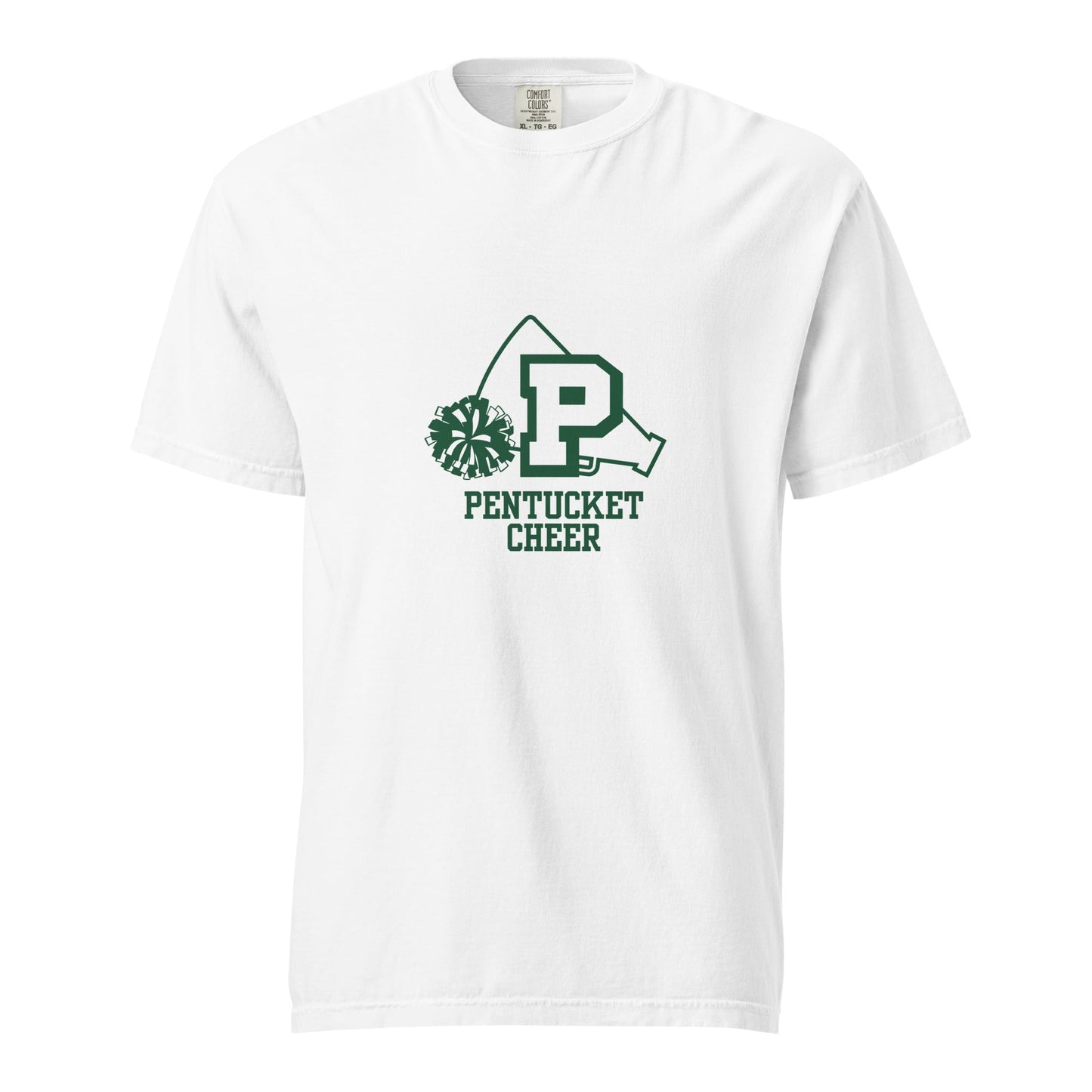 Signature | Comfort Colors T-Shirt | Pentucket Youth Football and Cheer | Sideline Vanguard Logo