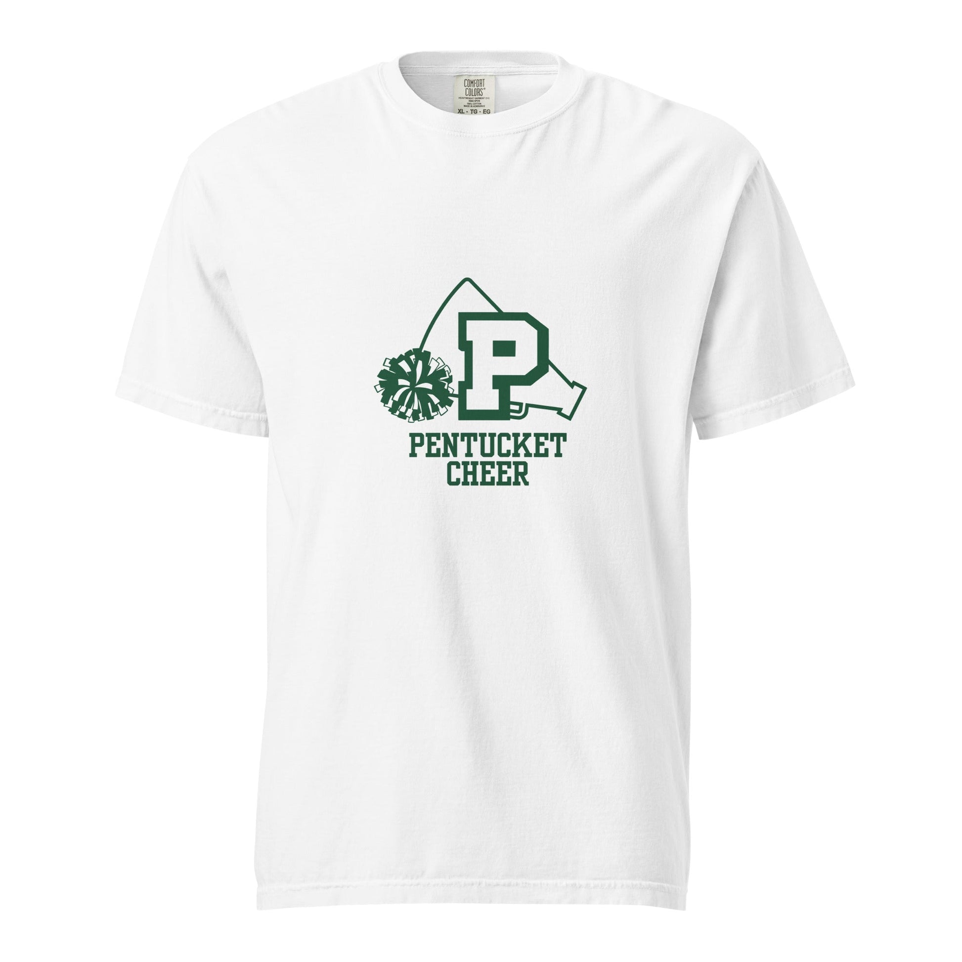 Signature | Comfort Colors T-Shirt | Pentucket Youth Football and Cheer | Sideline Vanguard Logo