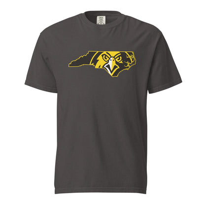 Signature | Comfort Colors T-Shirt | Pfeiffer University Golf | NC Logo