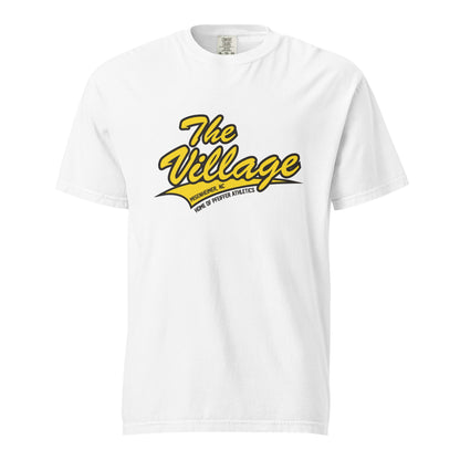 Signature | Comfort Colors T-Shirt | Pfeiffer University Golf | Village Logo
