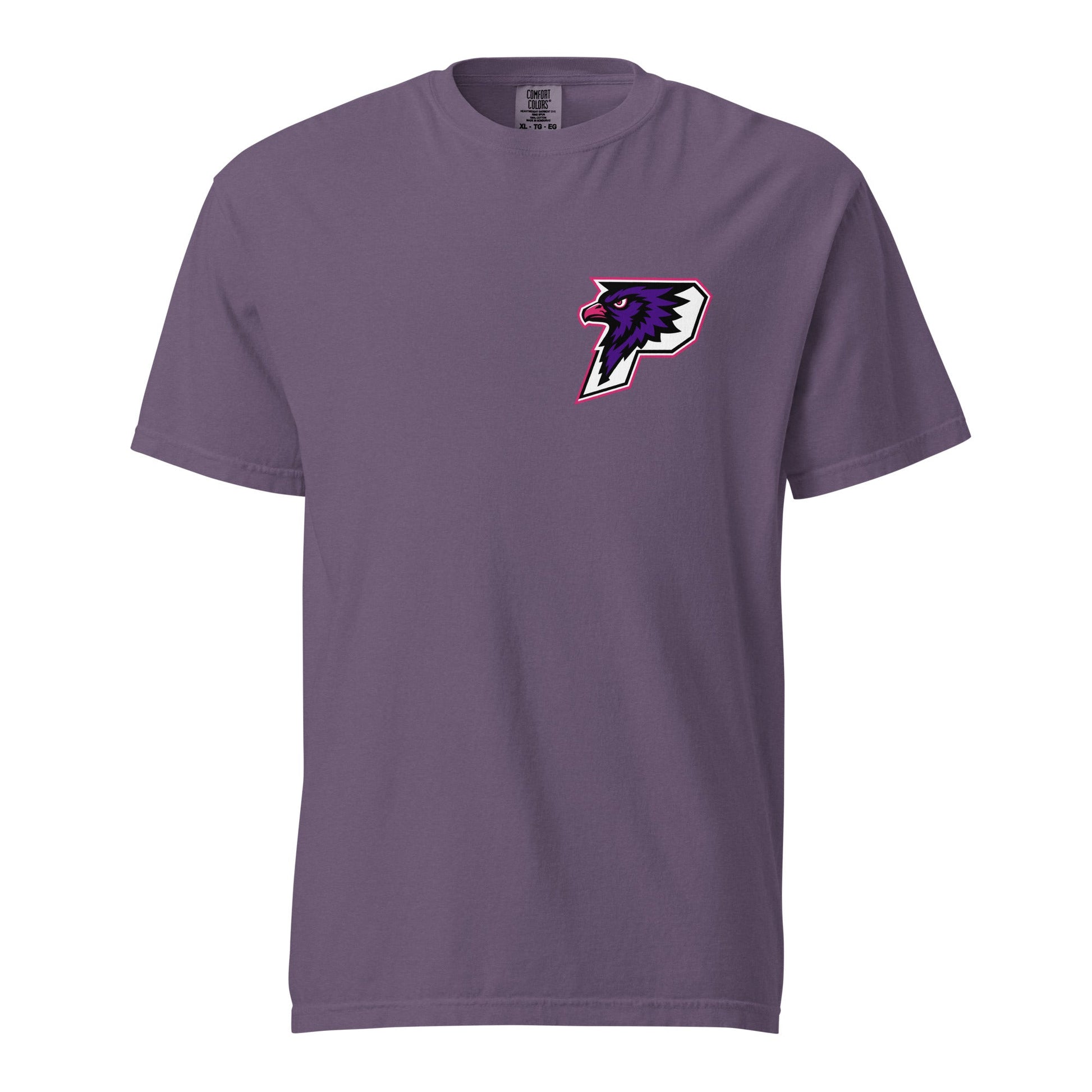 Signature | Comfort Colors T-Shirt | Phoenix Fastpitch | Apex P-Hawks Logo