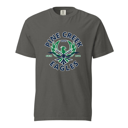 Signature | Comfort Colors T-Shirt | PINE CREEK SWIM & DIVE | Swim & Dive Logo
