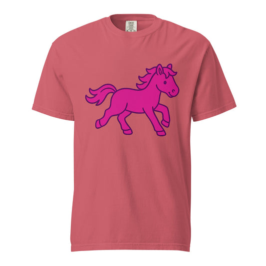 Signature | Comfort Colors T-Shirt | Pink Pony Athletic Club | Mascot Logo
