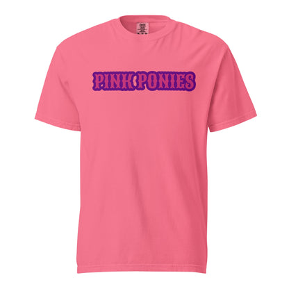 Signature | Comfort Colors T-Shirt | Pink Pony Athletic Club | Script Logo