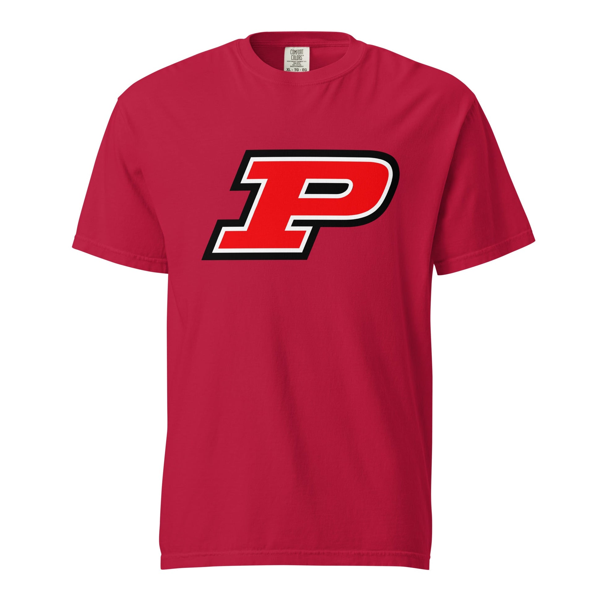 Signature | Comfort Colors T-Shirt | Pisgah Rec League | Block P Logo