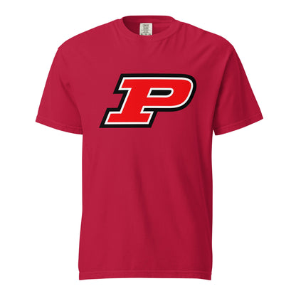 Signature | Comfort Colors T-Shirt | Pisgah Rec League | Block P Logo