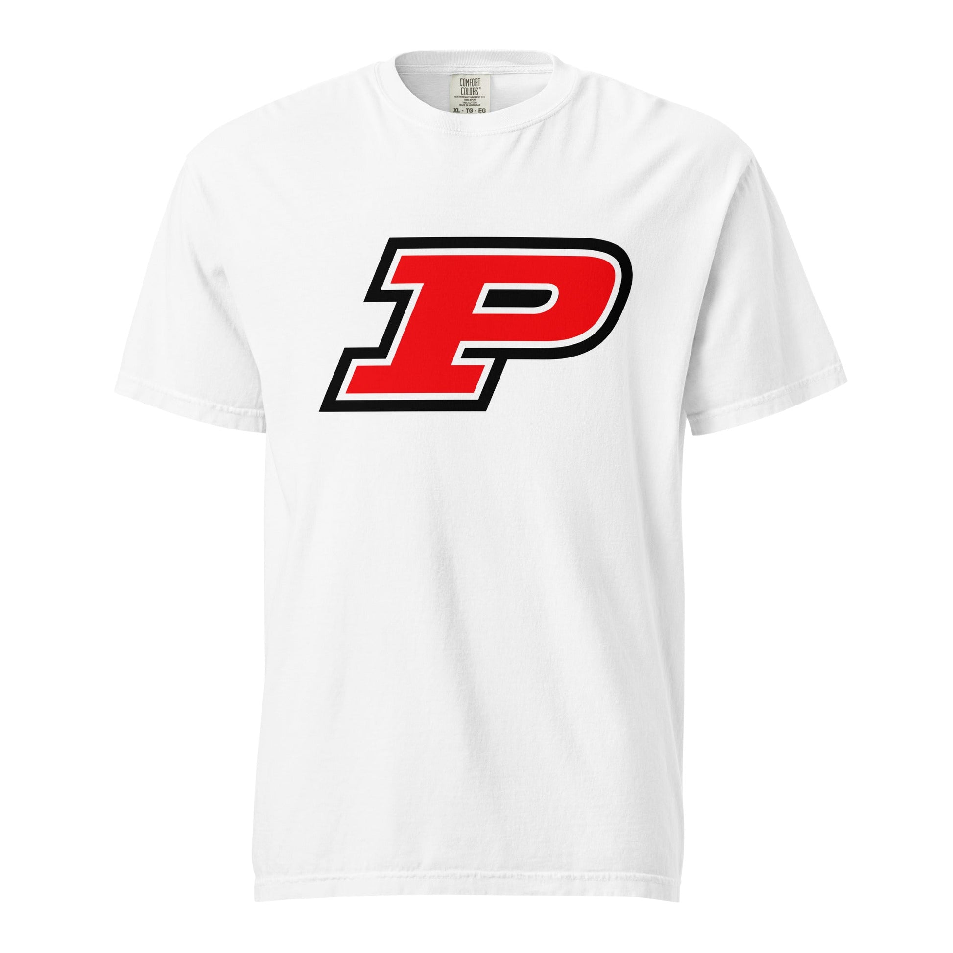 Signature | Comfort Colors T-Shirt | Pisgah Rec League | Block P Logo