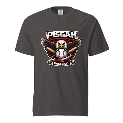 Signature | Comfort Colors T-Shirt | Pisgah Rec League | Eagle Baseball Logo