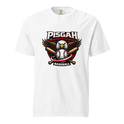 Signature | Comfort Colors T-Shirt | Pisgah Rec League | Eagle Baseball Logo
