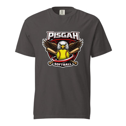 Signature | Comfort Colors T-Shirt | Pisgah Rec League | Eagle Softball Logo