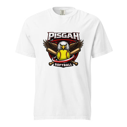 Signature | Comfort Colors T-Shirt | Pisgah Rec League | Eagle Softball Logo