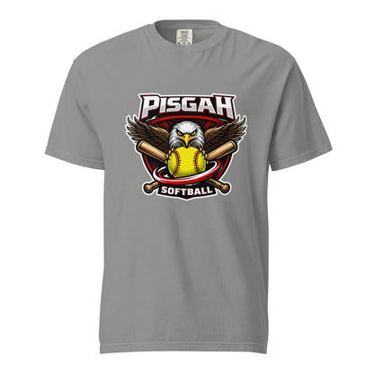 Signature | Comfort Colors T-Shirt | Pisgah Rec League | Eagle Softball Logo