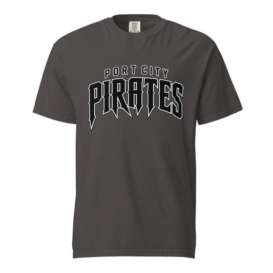 Signature | Comfort Colors T-Shirt | Port City Pirates | Script Logo