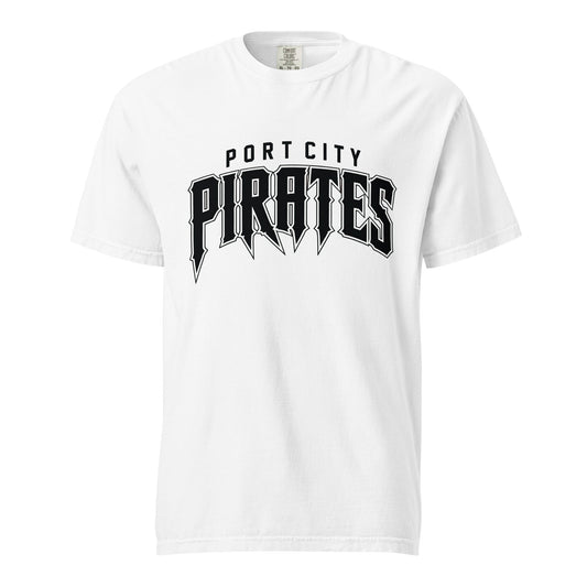 Signature | Comfort Colors T-Shirt | Port City Pirates | Script Logo