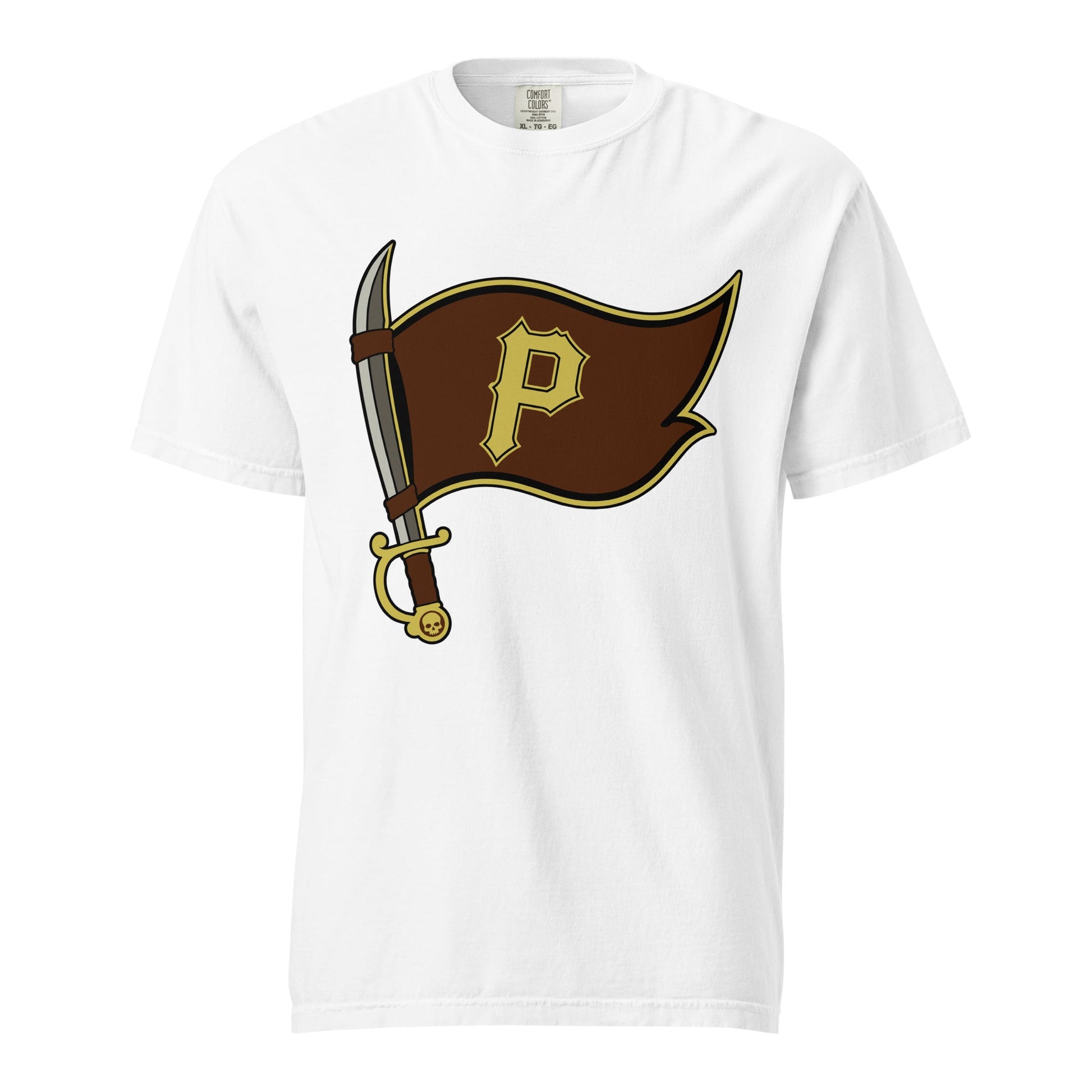Signature | Comfort Colors T-Shirt | Port City Pirates | Vanguard Flag Logo