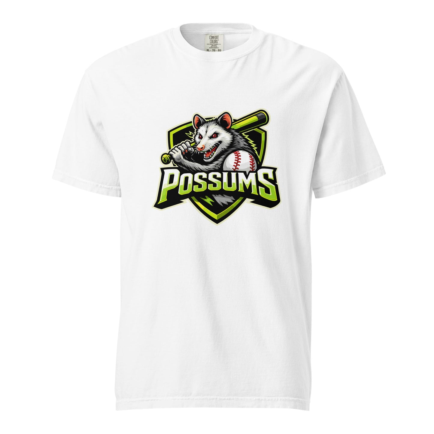 Signature | Comfort Colors T-Shirt | Possums | Mascot Logo