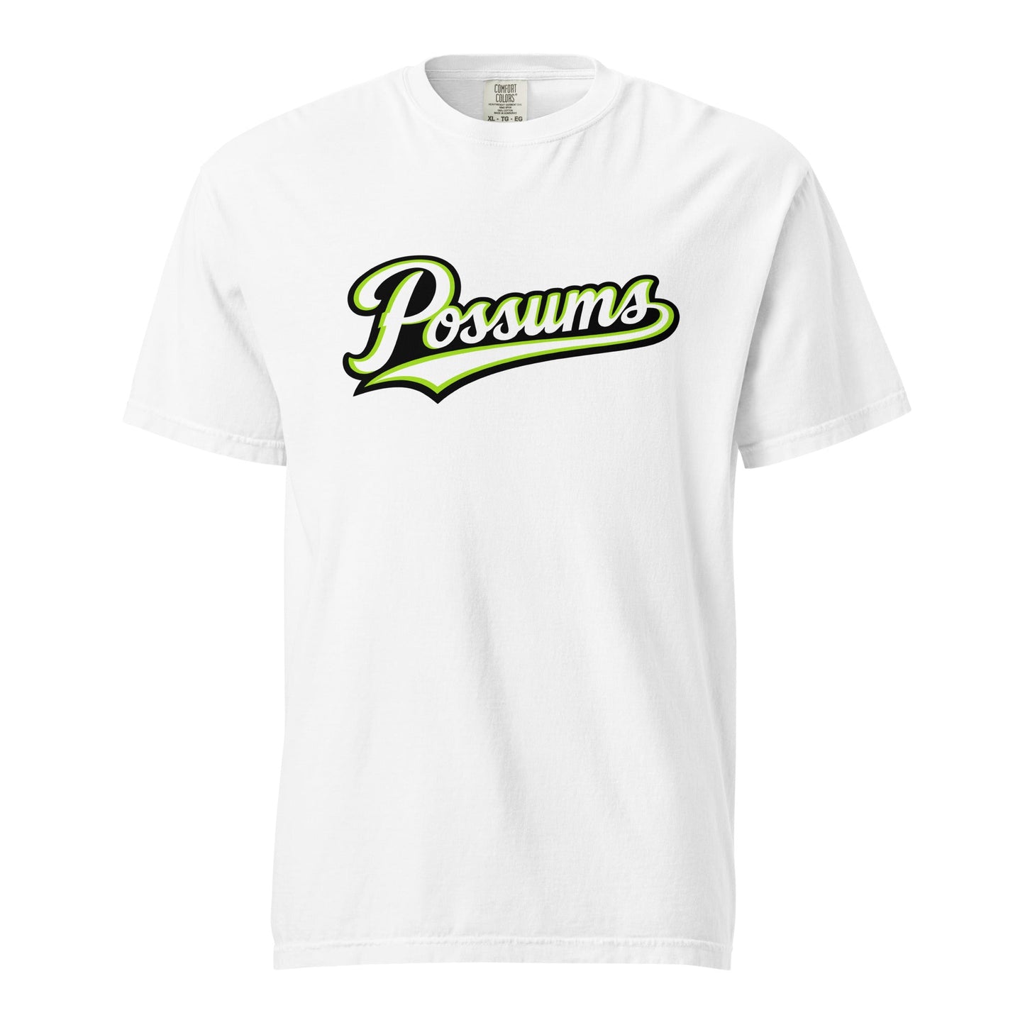 Signature | Comfort Colors T-Shirt | Possums | Script Logo