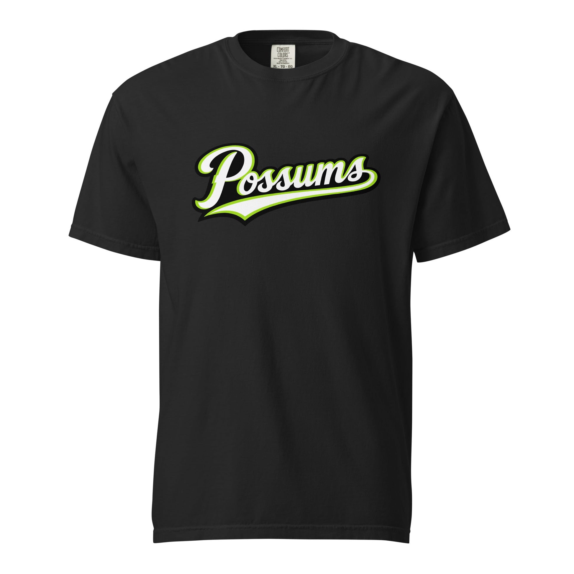 Signature | Comfort Colors T-Shirt | Possums | Script Logo