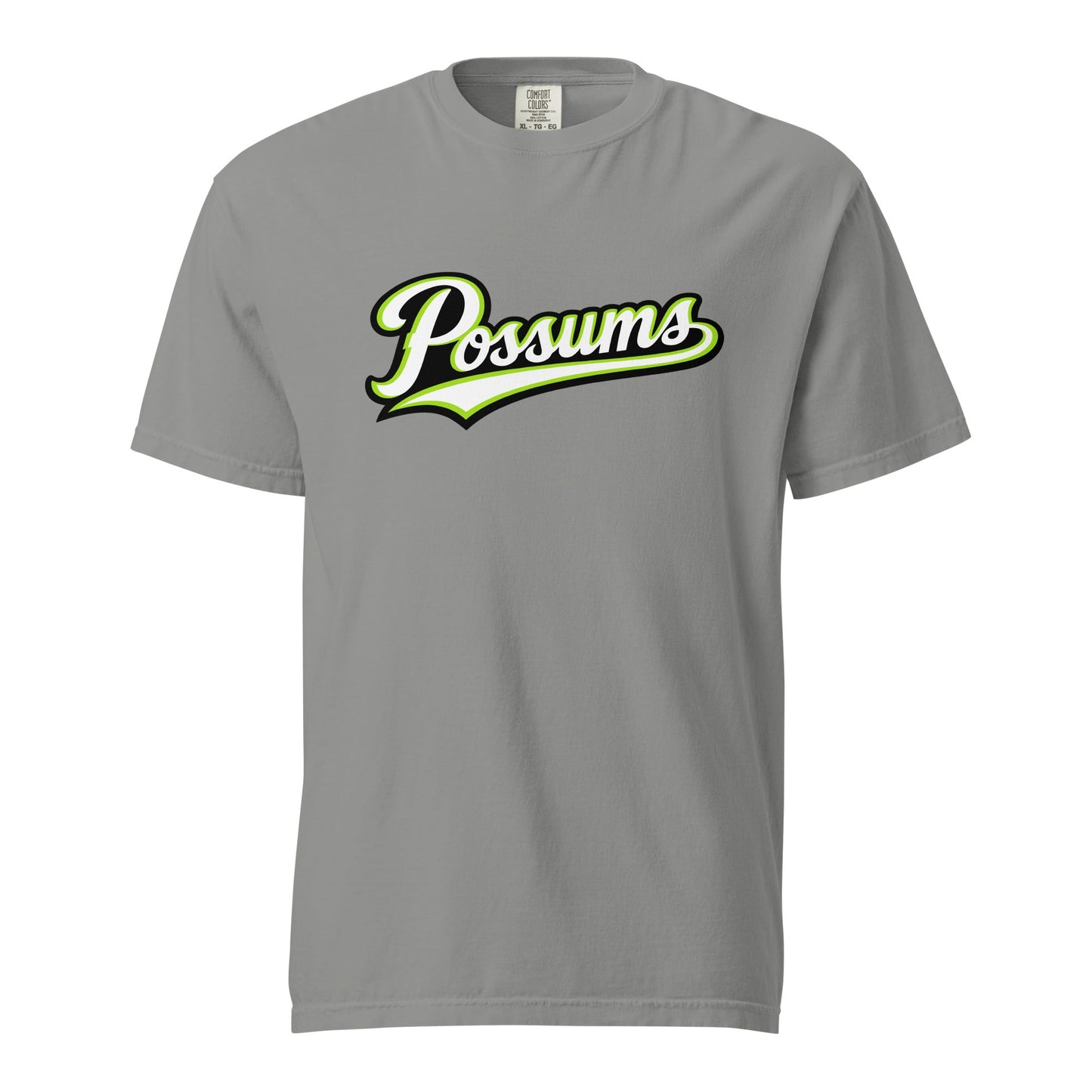 Signature | Comfort Colors T-Shirt | Possums | Script Logo